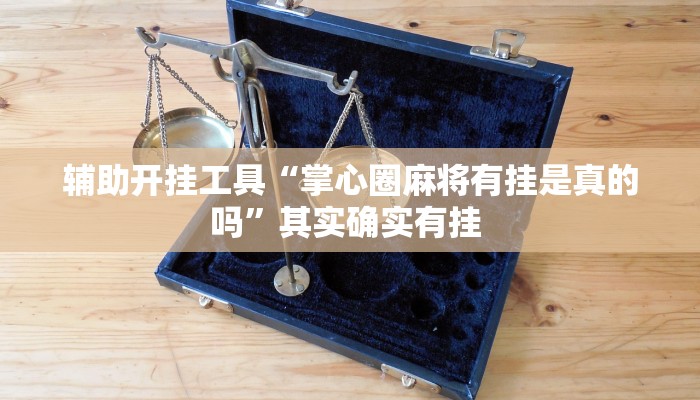 辅助开挂工具“掌心圈麻将有挂是真的吗”其实确实有挂 